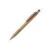 Balpen bamboe en tarwestro met stylus