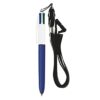 BIC 4 kleuren balpen met Lanyard