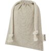 Pheebs kleine geschenktas van 150 g/m² GRS gerecycled katoen,  0,5 l