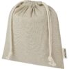 Pheebs medium geschenktas van 150 g/m² GRS gerecycled katoen, 1,5 l