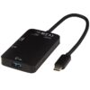 Adept aluminium Type-C multimedia-adapter (USB-A/Type-C/HDMI)