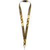 Lanyard met 1 zijde sublimatie incl. haak en veiligheidssluiting