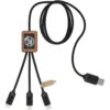 3-in-1 bamboe kabel