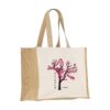 Jute Canvas Shopper tas