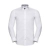 Men`s LS Tailored Contrast Herringbone Shirt