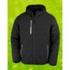 Black Compass Padded Winter Jacket