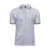 Luxury Stripe Stretch Polo