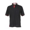 Classic Fit Button Down Contrast Polo Shirt