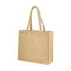 Long Handled Jute Shopper Bag
