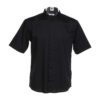 Tailored Fit Mandarin Collar Shirt SSL