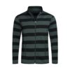 Active Striped Fleece Jacket Men