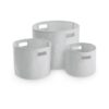 Canvas Storage Tubs