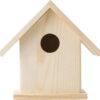 Paint Houten vogelhuis