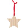 Houten kerstornament Ster