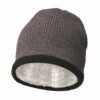 Luxe beanie met zachte voering