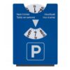 Parkeerschijf ijskrabber