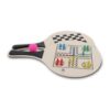 MDF strand tennis set met gezelsschapsspellen