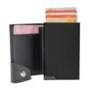 RFID kaarthouder met leerlook hoes