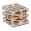 Pallet voor kubusb.incl montage