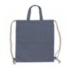 Drawstring rugzak gerecycled katoen 38x42cm