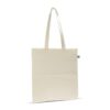 Fairtrade katoenen tas ecru lang 140g/m² 38x42cm