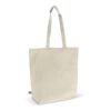 Fairtrade katoenen tas ecru lang 270g/m² 42x12x43 cm