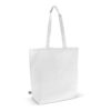 Fairtrade katoenen tas gekleurd lang 270g/m² 42x12x43cm