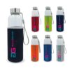 Waterfles glas met sleeve 50 cl.