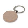 Sleutelhanger hout rond