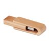 TECHI Bamboe USB stick Twist       -4G