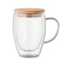 TIROL Dubbelwandige mok borosilicaat