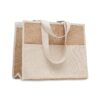 CAMPA GELI Koeltas van canvas en jute