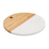 FASCIAE Serveerplank marmer/ bamboe