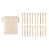 EAGLE 20 bamboe golf tees set