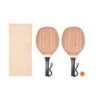 PALLAS Rozenhout strand tennis set