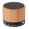 ROUND BAMBOO Bluetooth luidspreker