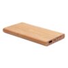 ARENA Draadloze bamboe powerbank 6000 mah