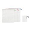 VEGGIE SET RPET Set van 3 RPET fruitzakken