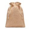 JUTE MEDIUM Jute geschenkzak medium