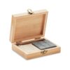 DUNDALK Whiskey set in bamboe box