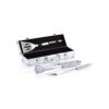 3-delige barbecue set in aluminium koffer
