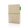 A5 Eco jute katoen notitieboek
