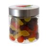 Glazen pot met RVS deksel 0,9L