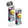 Hoog blik met label 30 gram