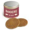 Blik stroopwafels 8 stuks