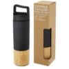Torne koperen vacuüm geïsoleerde RVS fles vmet bamboe buitenwand 54 cl