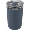 Bellu glazen beker met buitenwand van gerecycled plastic 42 cl.