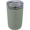 Bellu glazen beker met buitenwand van gerecycled plastic 42 cl.