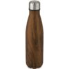Cave vacuüm geïsoleerde RVS fles met houtprint 50 cl.
