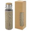 Bor glazen fles met hoes van neopreen 60 cl.